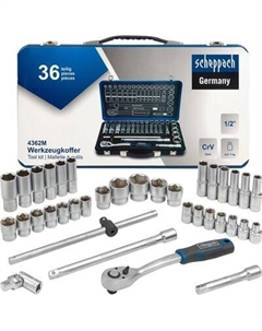 Универсальный набор инструментов Scheppach Sch-4362M