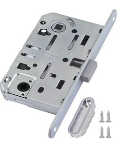 Защелка врезная с фиксацией AGB WC Polaris магнитная Agb