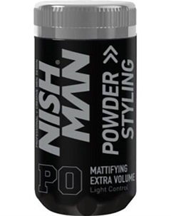 Текстурирующая пудра для волос NishMan P0 Powder Styling Nishman
