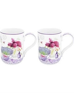 Кружка Elan Gallery New Bone China Лаванда / 420650_2 Elan gallery
