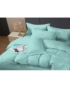 Комплект постельного белья PANDORA №1х1 12-5410 Светлая бирюза (N) 2.0 с европростыней Pandora