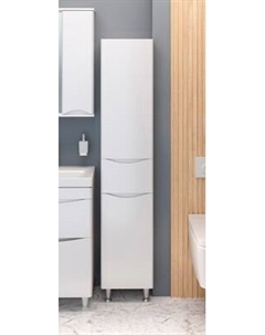 Шкаф-пенал для ванной Runo Афина 35 правый