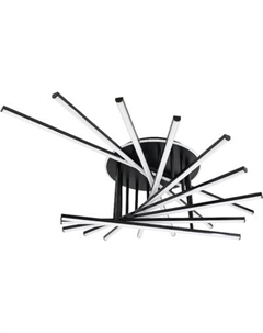 Потолочный светильник Mirastyle XL-70071/9+1 BK