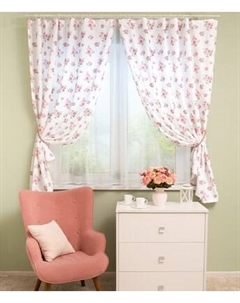 Комплект штор LEGRAND Симона габардин 150x180 с подхватами / 58143490 Legrand