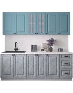 Кухонный гарнитур Интерлиния Мила Деко 2.2А