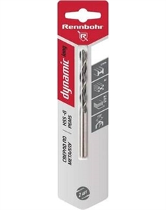 Набор сверл Rennbohr 4.0х119мм Dinamic-Long Р9М3 / 669040