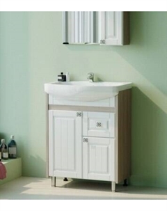 Тумба с умывальником Mixline Версаль 65 550332 + Best 65 / BST65SLWB01