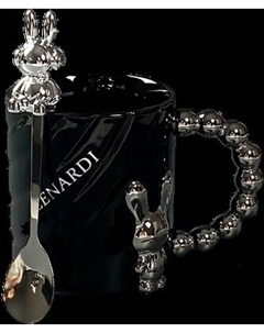 Кружка с ложкой Lenardi 315-072