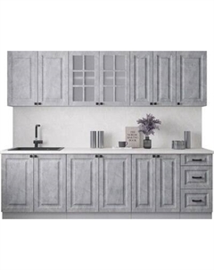 Кухонный гарнитур Интерлиния Мила Деко 2.6А