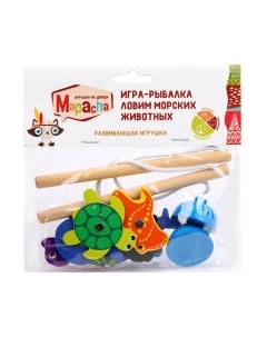 Развивающий игровой набор Mapacha Рыбалка. Ловим морских животных / 76631
