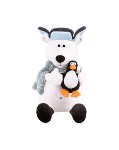 Мягкая игрушка ДуRашки Полярный медведь и пингвин / MT-MRT-D04202313-26 Дуrашки