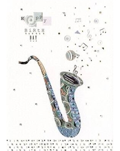 Открытка Turnowsky Саксофон MO6317X1