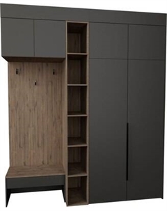 Секция в прихожую Рэйгрупп Рэй P245-B5-1-WKW В5-1