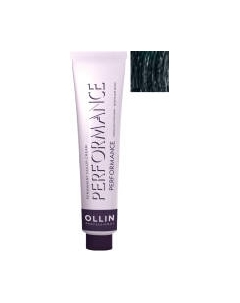 Крем-краска для волос Ollin Professional Performance Permanent Color Cream 1/0 Ollin professional