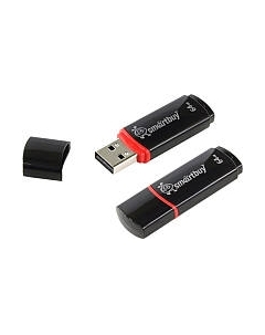 USB flash накопитель SmartBuy Crown Black 64GB (SB64GBCRW-K) Smartbuy