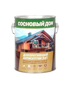 Защитно-декоративный состав Сосновый дом Палисандр