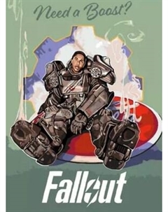 Картина по номерам PaintLine Fallout. Максимус / PL-00292 Paintline