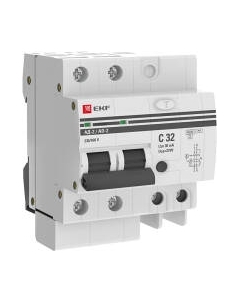Дифференциальный автомат EKF PROxima АД-2 32А/30мА / DA2-32-30-pro Ekf
