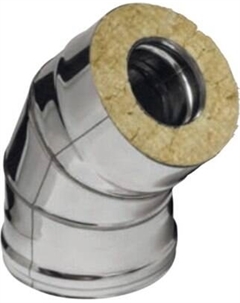 Поворот для труб Ferrum 135° 430/1.0мм Ф150х210 / f4155