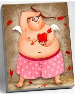 Картина по номерам Молли Лечу к тебе, родная! 40x50 / HR0671 Molli