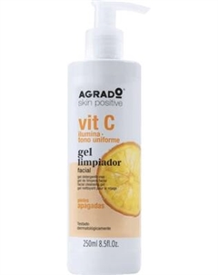 Гель для умывания Agrado Vit C facial cleansing