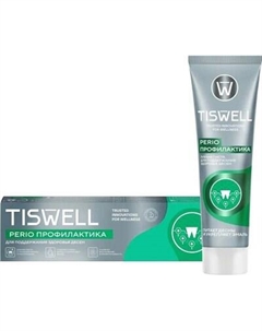 Зубная паста Tiswell С троксерутином и гиалуроном для поддержания здоровья десен