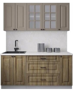 Кухонный гарнитур Интерлиния Мила Деко 1.7Б