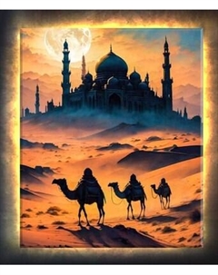 Картина по номерам Молли Арабская ночь 40x50 / LHR0028 Molli