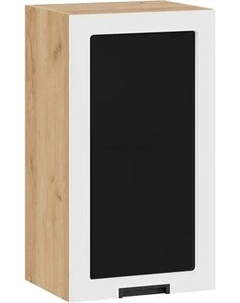 Шкаф навесной для кухни ТриЯ Гренада 1В4С с одной дверью со стеклом Трия