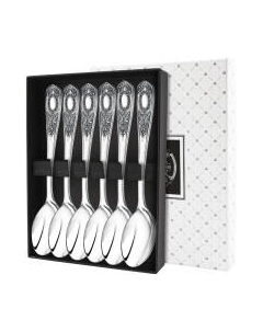 Набор чайных ложек Кольчугинский мельхиор №1 / КМ0870606-К