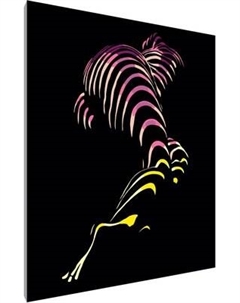 Картина по номерам PaintLine Силуэт девушки / PL-00095 Paintline