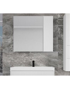 Шкаф с зеркалом для ванной Symbolite Стокгольм 60