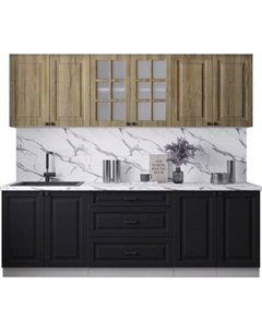 Кухонный гарнитур Интерлиния Мила Деко 2.4Б