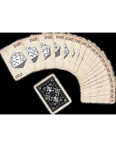 Набор карт для настольной игры Pandora's Box Studio Pathfinder. DnD. Двадцатигранник / 05PB020 Pandora's box studio