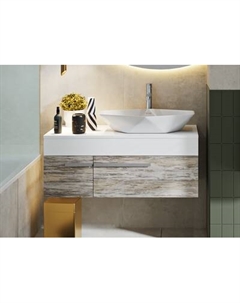 Тумба под умывальник Runo Вудлайн 100