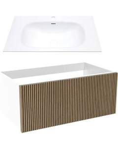 Тумба с умывальником ЗОВ Кито 80 / K80LW0MRM-M115W80 Зов