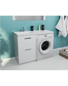 Тумба с умывальником Mixline Атлантик 56 543447 + Билл 120