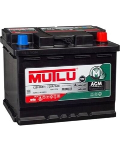 Автомобильный аккумулятор Mutlu AGM 60R L2