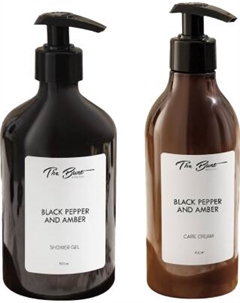 Набор косметики для тела The Bunt Black Pepper Крем 400мл+Гель для душа 500мл The bunt
