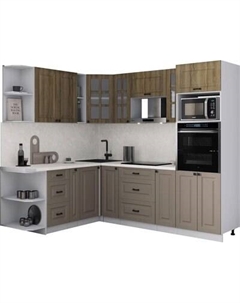 Кухонный гарнитур Интерлиния Мила Деко 1.88x2.4 LV