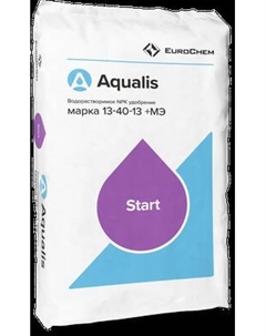Удобрение ЕвроХим NPK Марка 13:40:13 +МЭ Aqualis / 4815629000357 Еврохим