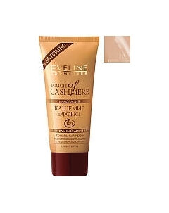 Тональный крем Eveline Cosmetics Кашемир. Эффект теплый бежевый Eveline cosmetics