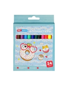 Фломастеры ArtSpace Кот-сластена / WP24_27022 Artspace