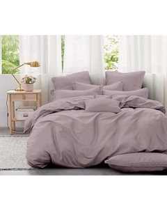 Комплект постельного белья Реноме 2сп Оливковая коллекция Серебристо-розовый 15-2706