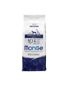 Сухой корм для собак Monge Daily Line Medium с курицей