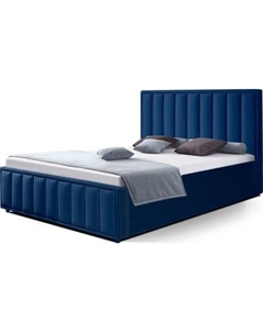 Двуспальная кровать ФорестДекоГрупп Стелла 2 140x200 с ПМ и бельевым ящиком Форестдекогрупп