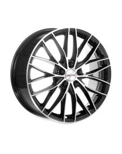 Литой диск X'trike X-130 Omoda C5 18x7.5" 5x108мм DIA 60.1мм ET 33мм BK/FP