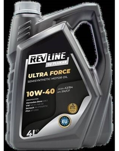 Моторное масло Revline Ultra Force Semisynthetic 10W40 / RUF10404