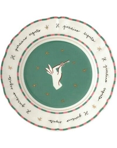 Тарелка столовая обеденная Bitossi Il Frutto Della Passione / PAN01022