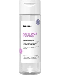 Тоник для лица Clean+ Anti Age Power